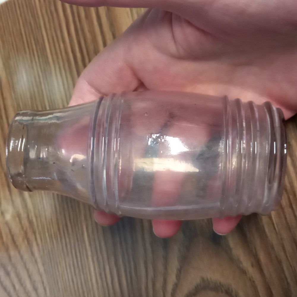 Vintage Glass Mustard Jar from France - Picture 2 of 9